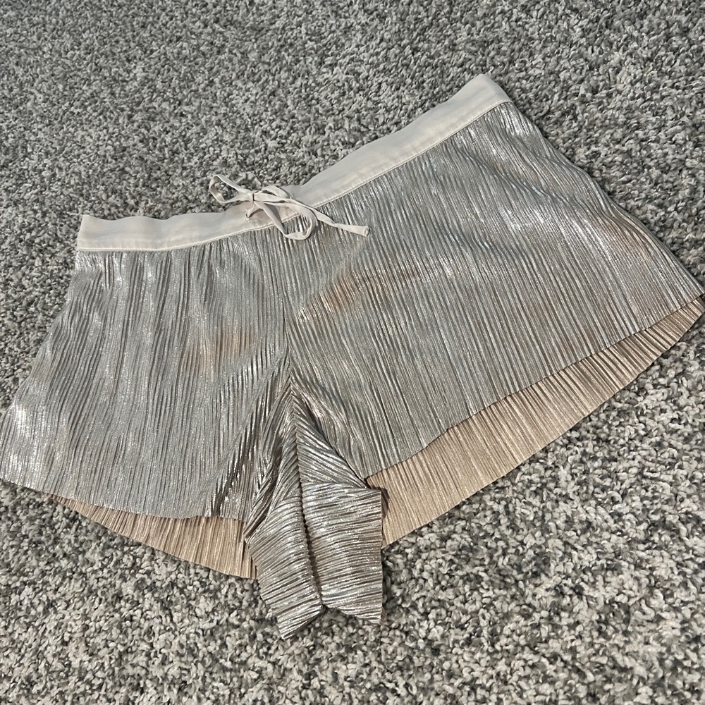 Victoria’s Secret Metallic Sleep Shorts